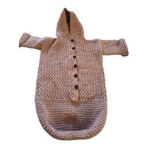 Dusty Rose Baby Bunting Size 6 - 12month